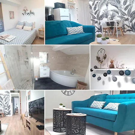 Les Coeurs De - Hyper Centre - Climatisation - Wi-fi Apartmán Ribérac