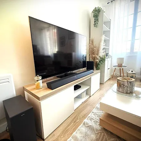Les Coeurs De - Hyper Centre - Climatisation - Wi-fi Apartmán Ribérac